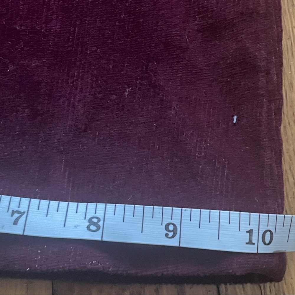 Levi's Ribcage Flare Wide Leg Cordoroy Pants High Rise Cowgirl Shiraz maroon 28 - Picture 16 of 16